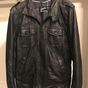 Men’s black jacket